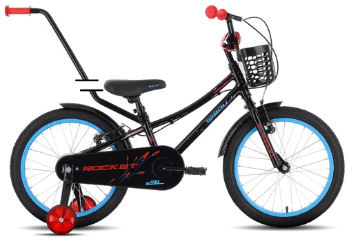 Dviratis Tabou Rocket AL 12 black-red