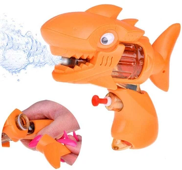 Kišeninis vandens pistoletas - Ryklys , oranžinis