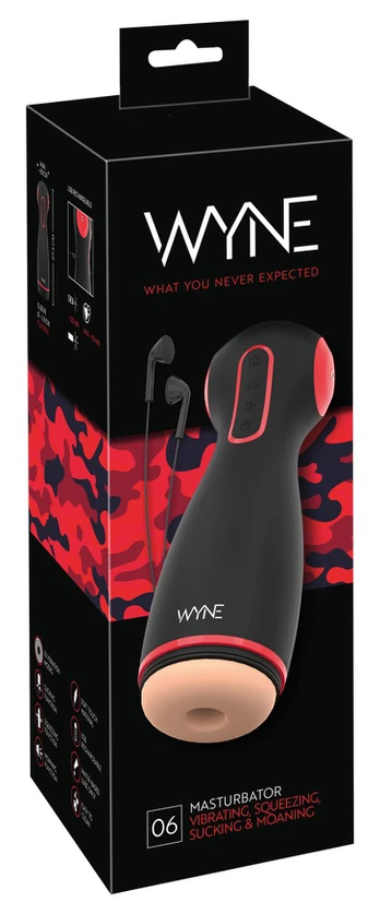 Wyne Masturbator 06 Vibruojantis masturbatorius