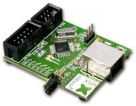 AVR 2 programatorius, suderinamas su USBasp ISP