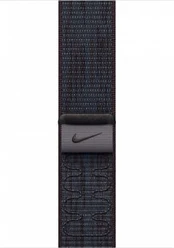 Apyrankė Apple Watch 46mm Black/Blue Nike Sport Loop
