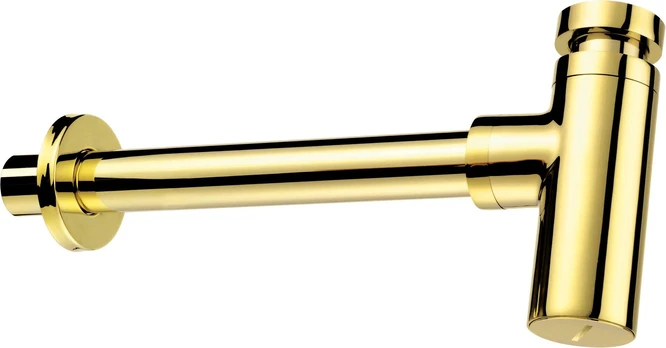Round washbasin siphon