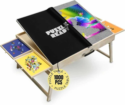 Dėlionė Puzzle Ready - Palapelilauta jaloilla, 1000 palalle