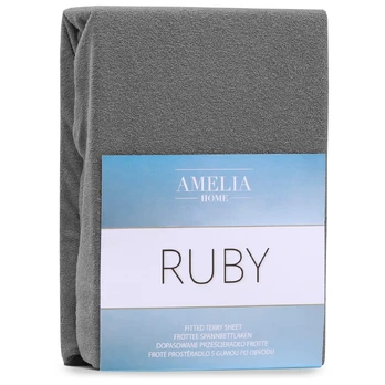 Paklodė Restilo Ruby 72, pilka, 160 x 200 cm, su guma