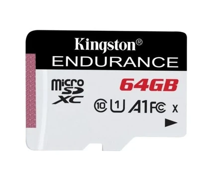 Kingston | Endurance | UHS-I U1 | 64 GB | micro SDXC | Flash memory class 10 | SDCE/64GB
