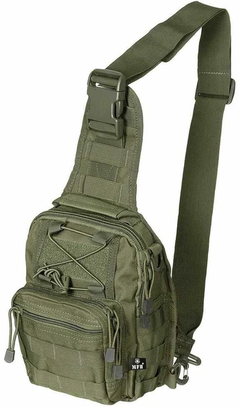 Krepšys per petį MFH MOLLE, žalias