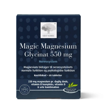 MAGIC MAGNESIUM GLYCINATE, 60 tablečių