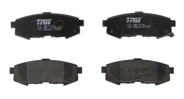TRW GDB3406 Brake pad set