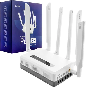 GL INET Maršrutizatorius 5G Wi-Fi 6 AX3000 su baterią GL-XE3000