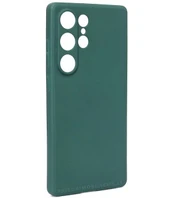 Žalias dėklas Samsung Galaxy S25 Ultra telefonui "Matt Case"