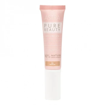 ASTRA PURE BEAUTY BB veido kremas, 30 ml 0003 Medium