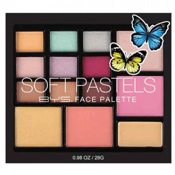 BYS Makiažo paletė Soft Patels, 28 g