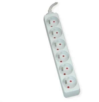 Maitinimo juosta Value UTE 6 lizdai 3 m balta (19.99.1049)