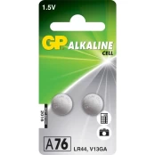 BATERIJA GP A76 (LR44, AG13) C2 kaina