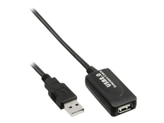 InLine USB 2.0 aktyvus plėtinys, kištukas A prie lizdo A - 5m