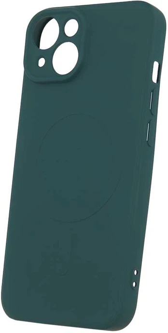 Dėklas Simple Color Mag case for iPhone 16 Plus 6,7' dark žalias