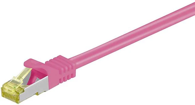 Goobay Kabelis LAN Patchcord CAT 7 S/FTP pink - 15m