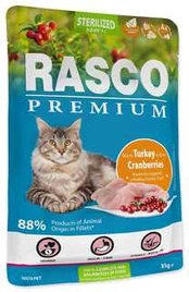 Rasco Premium RASCO indykas su spanguolėmis katėms