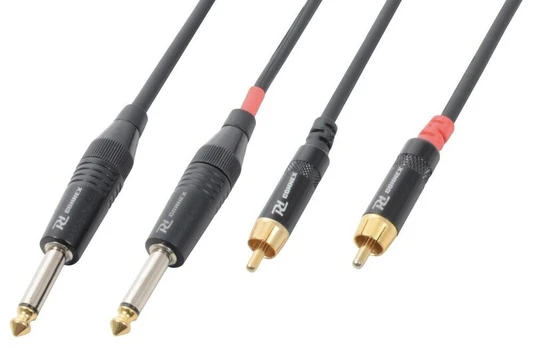 PD Connex 6.35 mm, RCA, 3m
