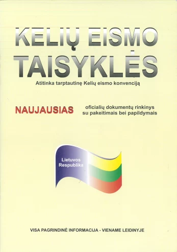 KNYGA Kelių eismo taisyklės