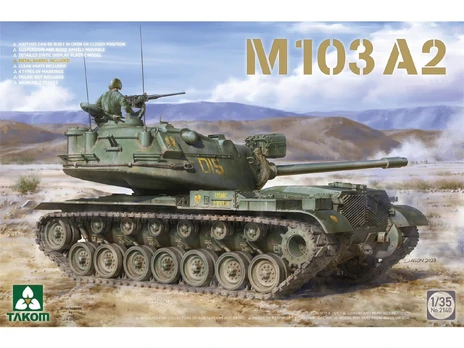 Surenkamas modelis Takom M103A2, 1/35, 2140