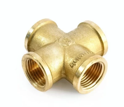 Žalvarinis keturšakis GENERAL FITTINGS, 1/2"
