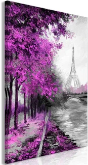 Artgeist Paveikslas - Paris Channel (1 Part) Vertical Rožinė kaina
