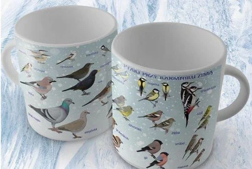 Soliton Mug Birds prie lesyklos