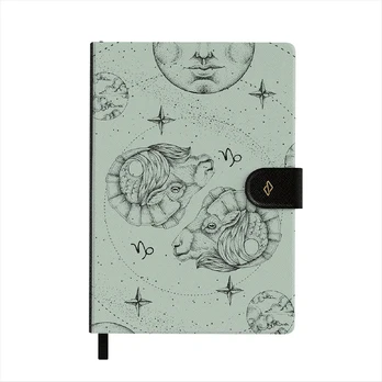 Capricorn - Notebook, A5 (14.8 x 21cm) / Lined / Turquoise