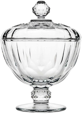 Cukiernica na nóżce Diamond 11,1 cm PASABAHCE