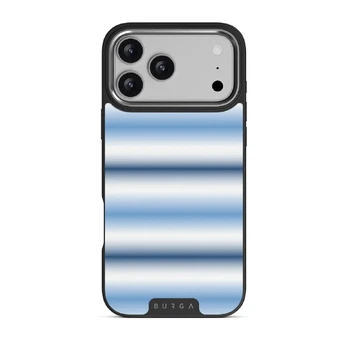 White Noise - iPhone 17 Pro Max Case, Elite Dark (MagSafe) / Silver