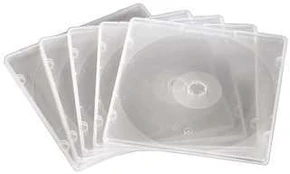 Hama CD Slim Box 20 ks transparentní
