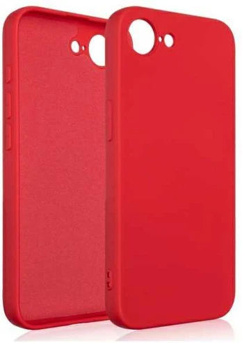 Dėklas Beline Silicone iPhone 16e raudona /red