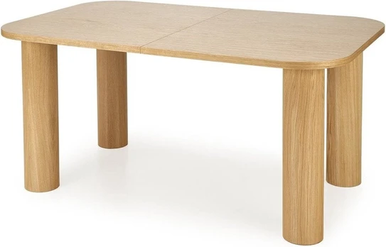 ELEFANTE RECTANGLE extension table, natural oak