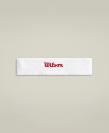 WILSON HEADBAND White Galvos juosta