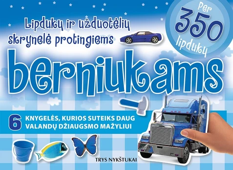 Per 350 protingų berniukų skrynelė