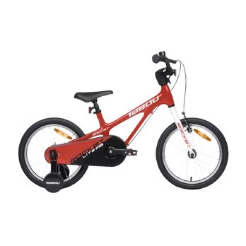 Ultralight children's bicycle TABOU Rocket Lite MG, 14" red/white