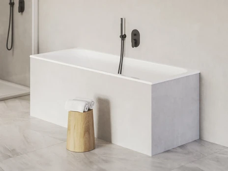 Stačiakampė vonia Ravak Chrome Slim, 180x80 sniego baltumo
