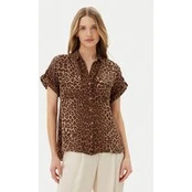 Vero Moda Marškiniai Bumpy 10331923 Ruda Regular Fit