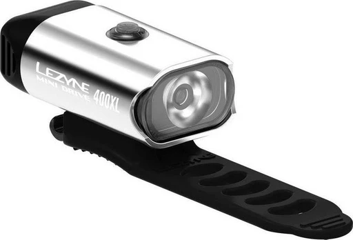 Lezyne Mini Drive 400XL priekinis žibintas / Sidabrinis