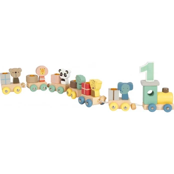 Birthday Train with Animals