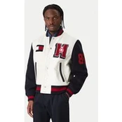 Tommy Hilfiger Bomber striukė Varsity MW0MW41866 Écru Regular Fit