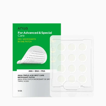 Anua - Triple acid spot care microdart patch, 12pcs