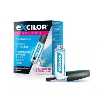 EXCILOR SOLUTION teptukas nagų grybeliui gydyti, 3.3 ml