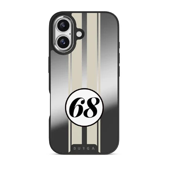 Classic Racing - iPhone 17 Case, Elite Mirror Dark (MagSafe) / Silver