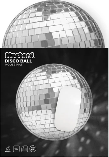 Mustard - Disco Ball Mouse Mat