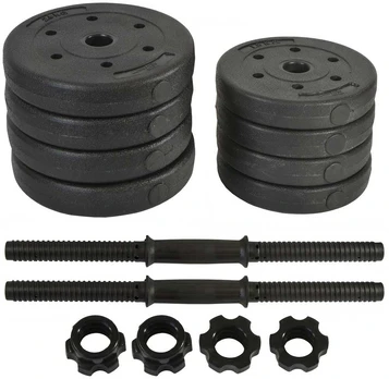 KOMPOZICINIS Hantelis 16 KG (2X8 KG) EB FIT