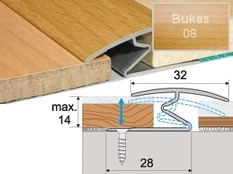 Profilis Effector A69 sujungimo | bukas 180 cm