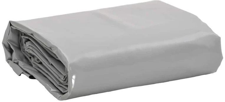 Tentas, pilkos spalvos, 4x8m, 650g/m²
