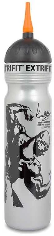 Gertuvė Extrifit Bidon with spout 1000 ml pilkas